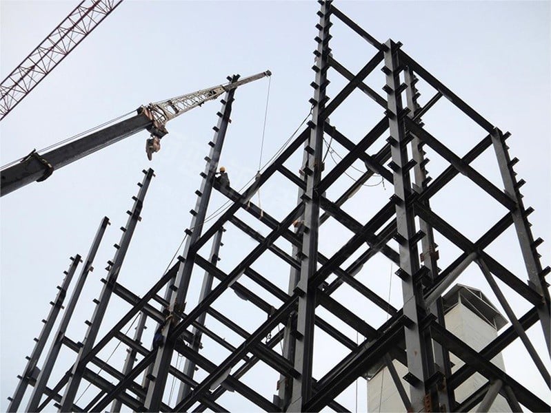 Shuanghui: Steel Structure Workshop Equipment Rack