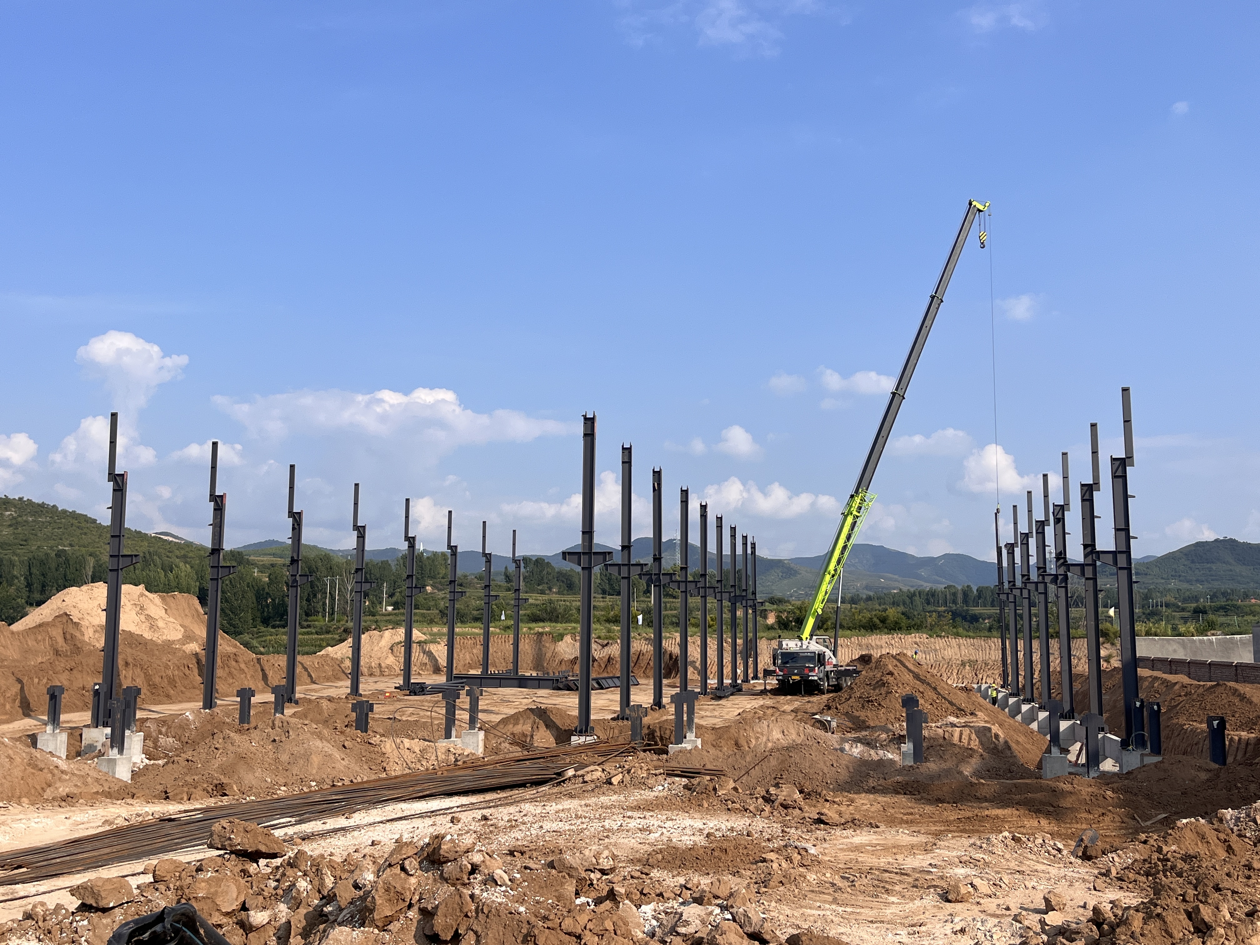 steel structure frame
