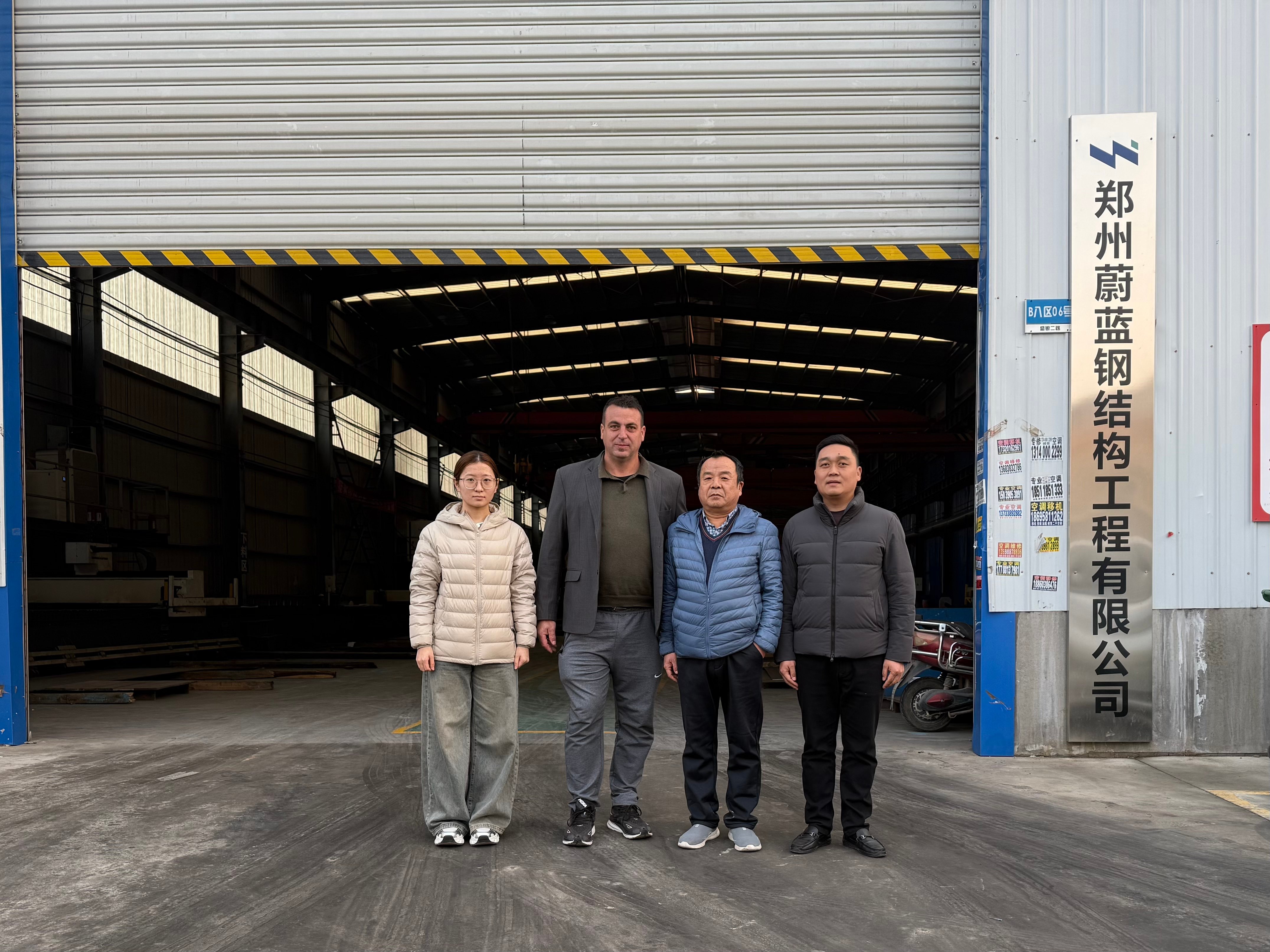 Deepening International Cooperation: Weilan Steel Structure Establishes Regional Distribution Partnership with Bosnia and Herzegovina Client