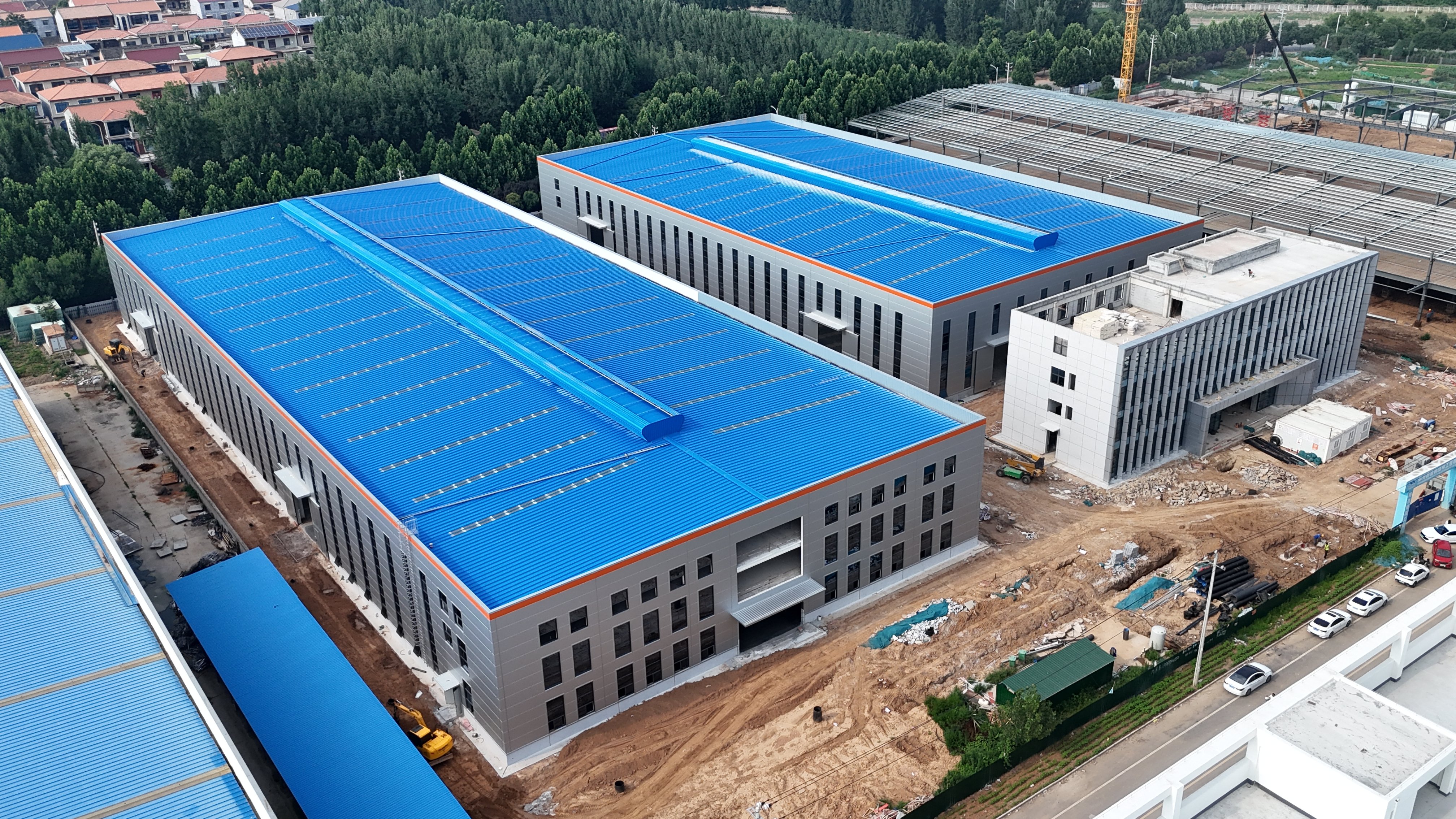 feature case pic - Kaisheng Energy Technology: 2#Steel Structure Workshop 