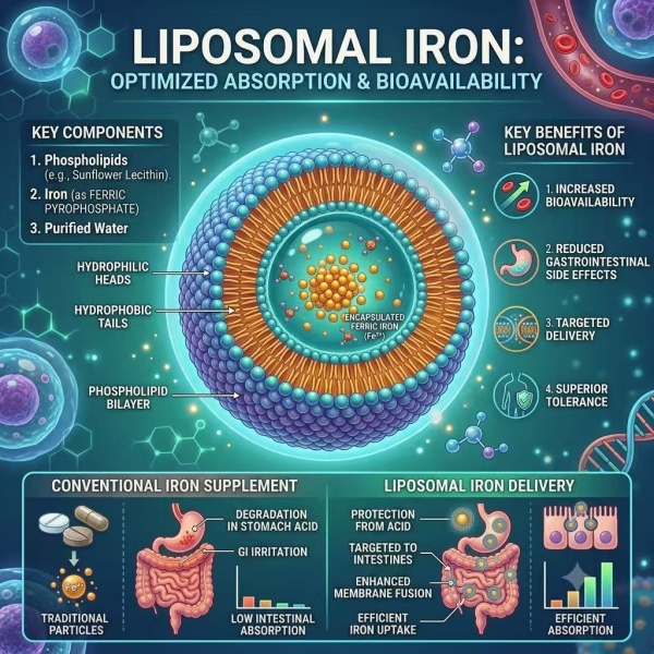 Advanced Encapsulation Technology for Maximum Iron Delivery