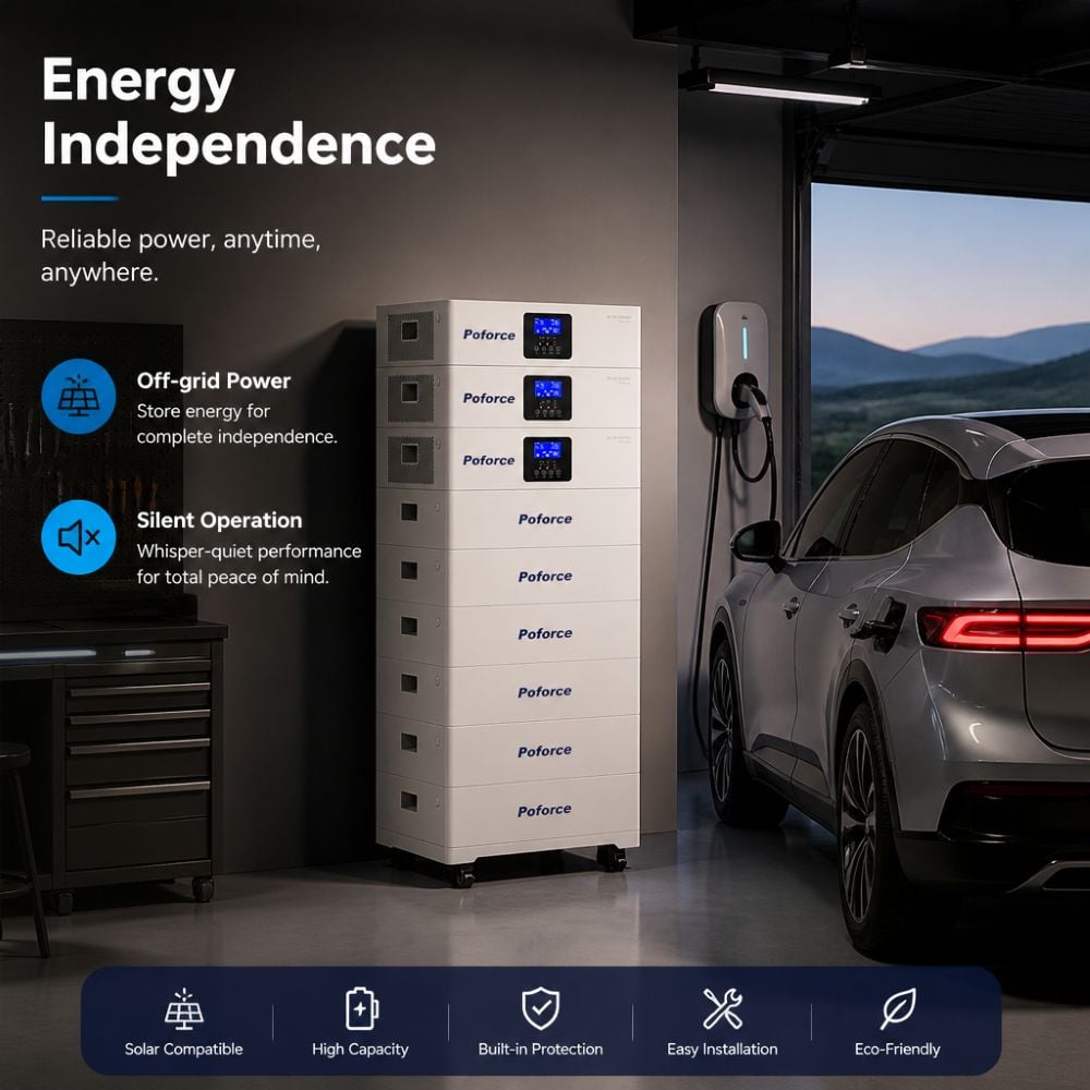 ระบบกักเก็บพลังงานสำหรับบ้านแบบสแต็ก 15KW/30KWh ครบวงจร - เปิดประสบการณ์ใหม่กับพลังงานสะอาด