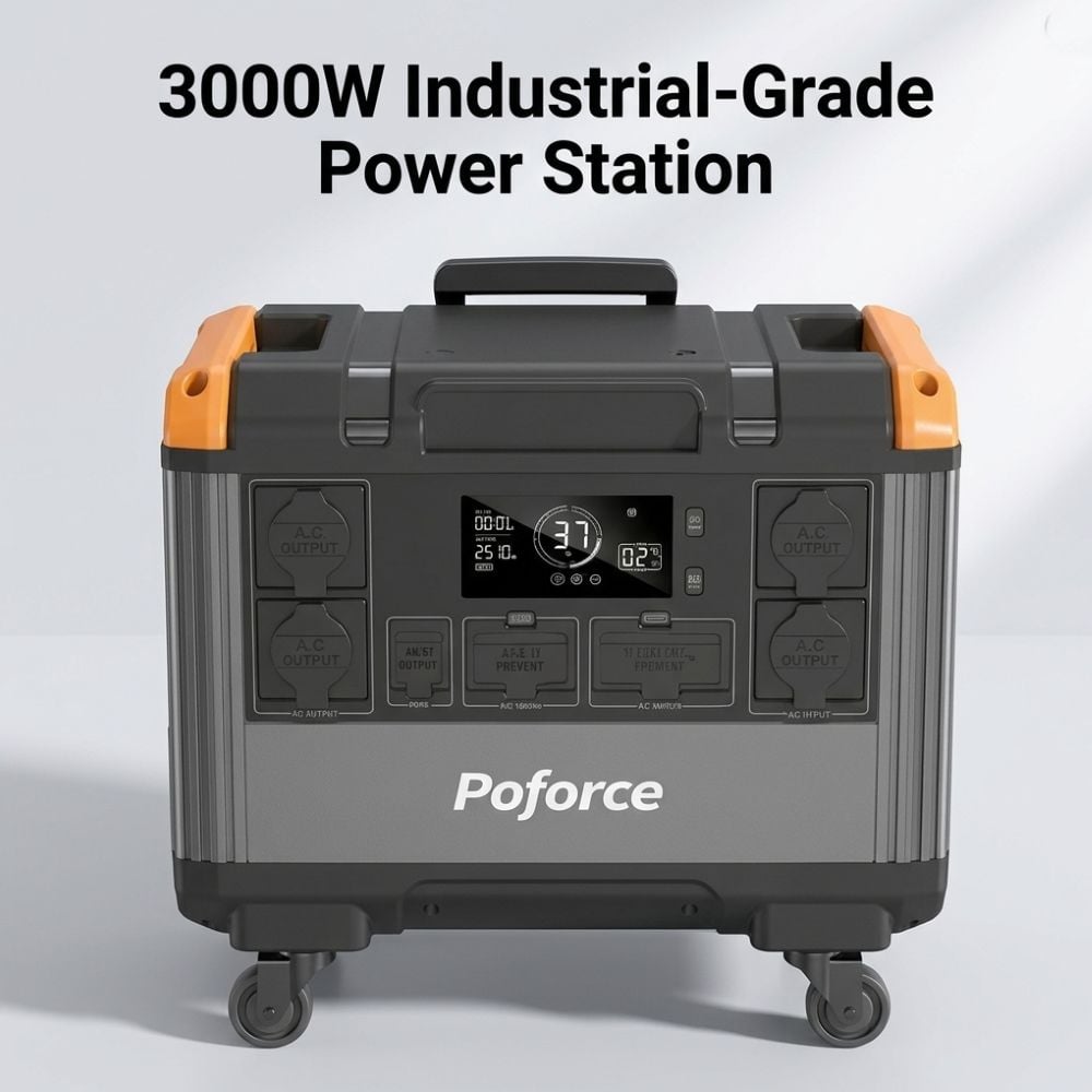 แบตเตอรี่ลิเธียมโพลิเมอร์ Lifepo4 ความจุสูง 2688Wh พลังงานใหญ่ 3000W เครื่องกำเนิดไฟฟ้าพลังงานแสงอาทิตย์แบบพกพาสำหรับใช้ในบ้าน กระแสไฟฟ้า 110V 230V AC พร้อมช่องเสียบออกหลายช่อง รูปแบบชิ้นเดียว ไม่ต้องติดตั้ง