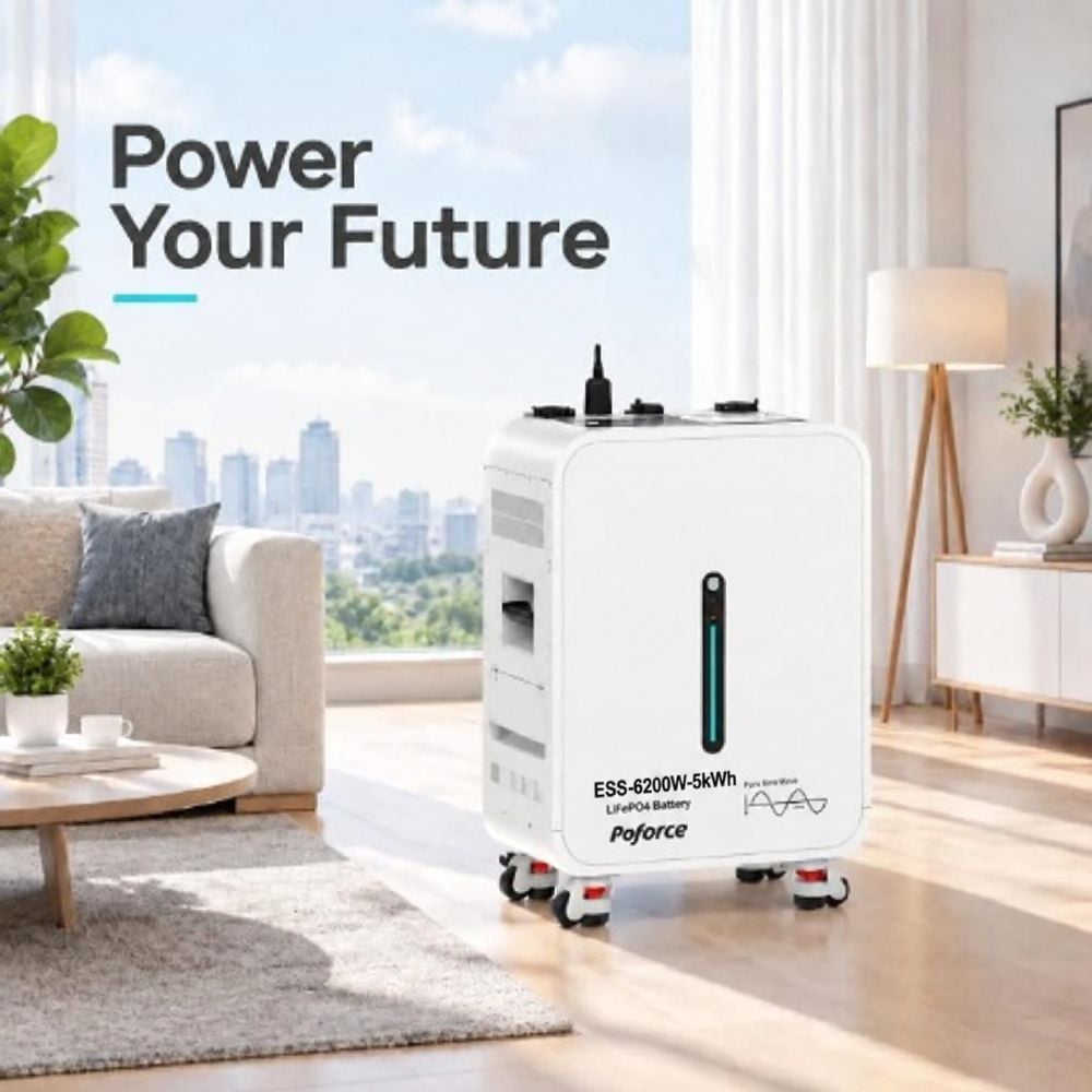 ESS-6200W-5120Wh Home Solar Generator 
