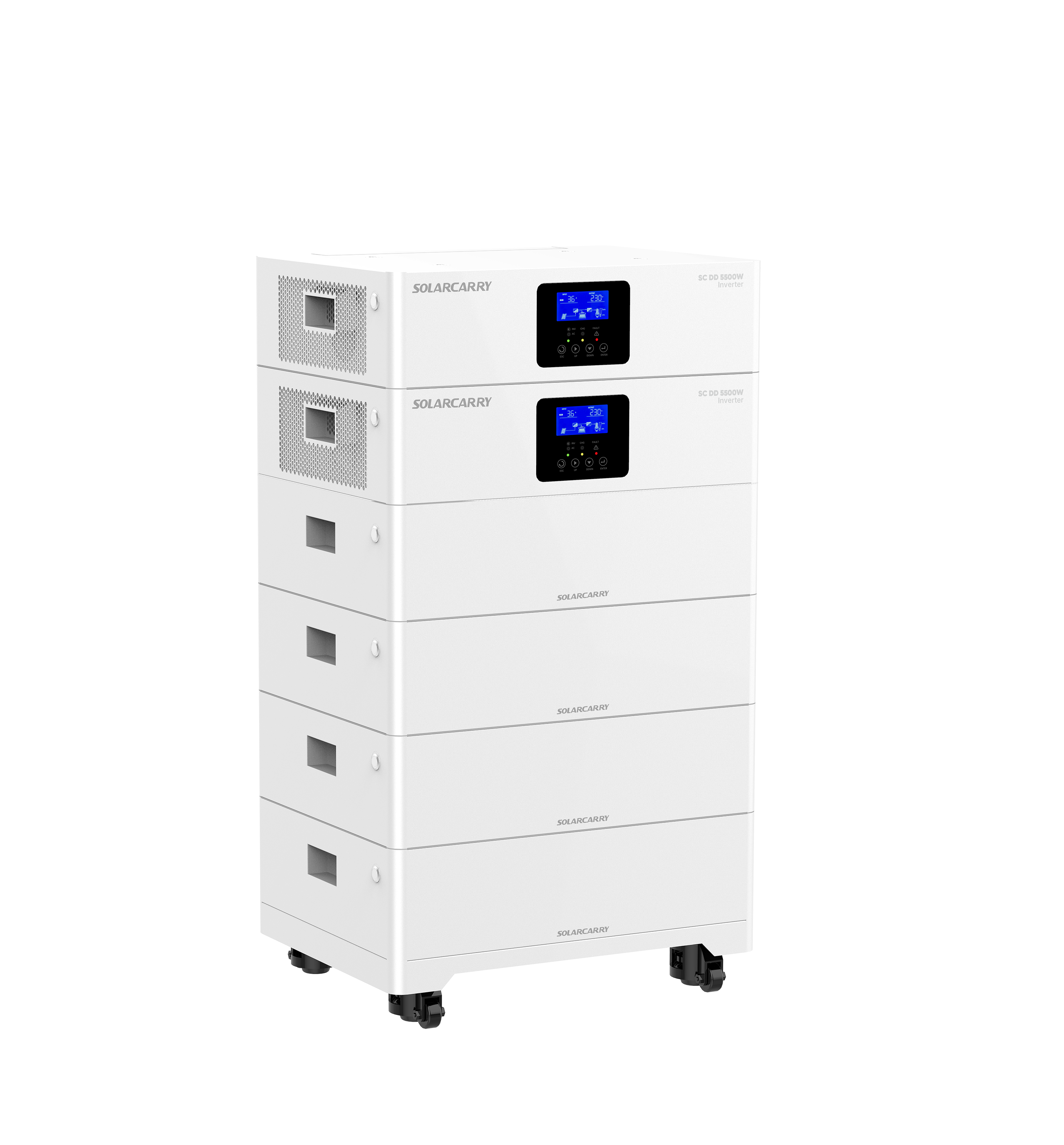 sistema todo en uno de almacenamiento energético doméstico apilado de 10kW/20kWh: Descubriendo una nueva experiencia de energía limpia