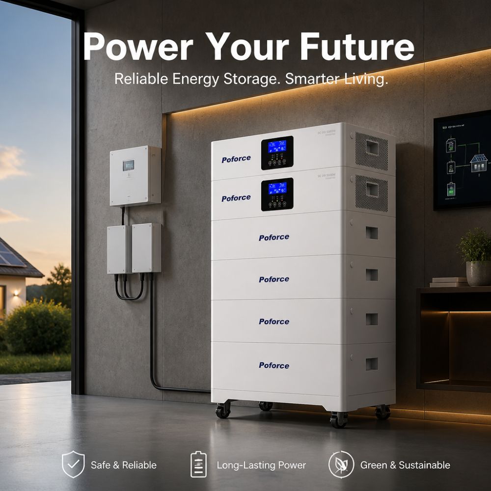10kW/20kWh Stacked Home Energy Storage All-in-One System — Unlocking a New Experience of Clean Energy