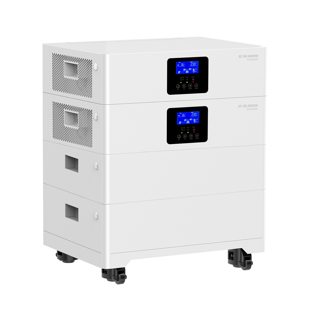 10kW/10kWh Stacked Home Energy Storage All-in-One System - Unlocking a New Ecosystem of Clean Energy