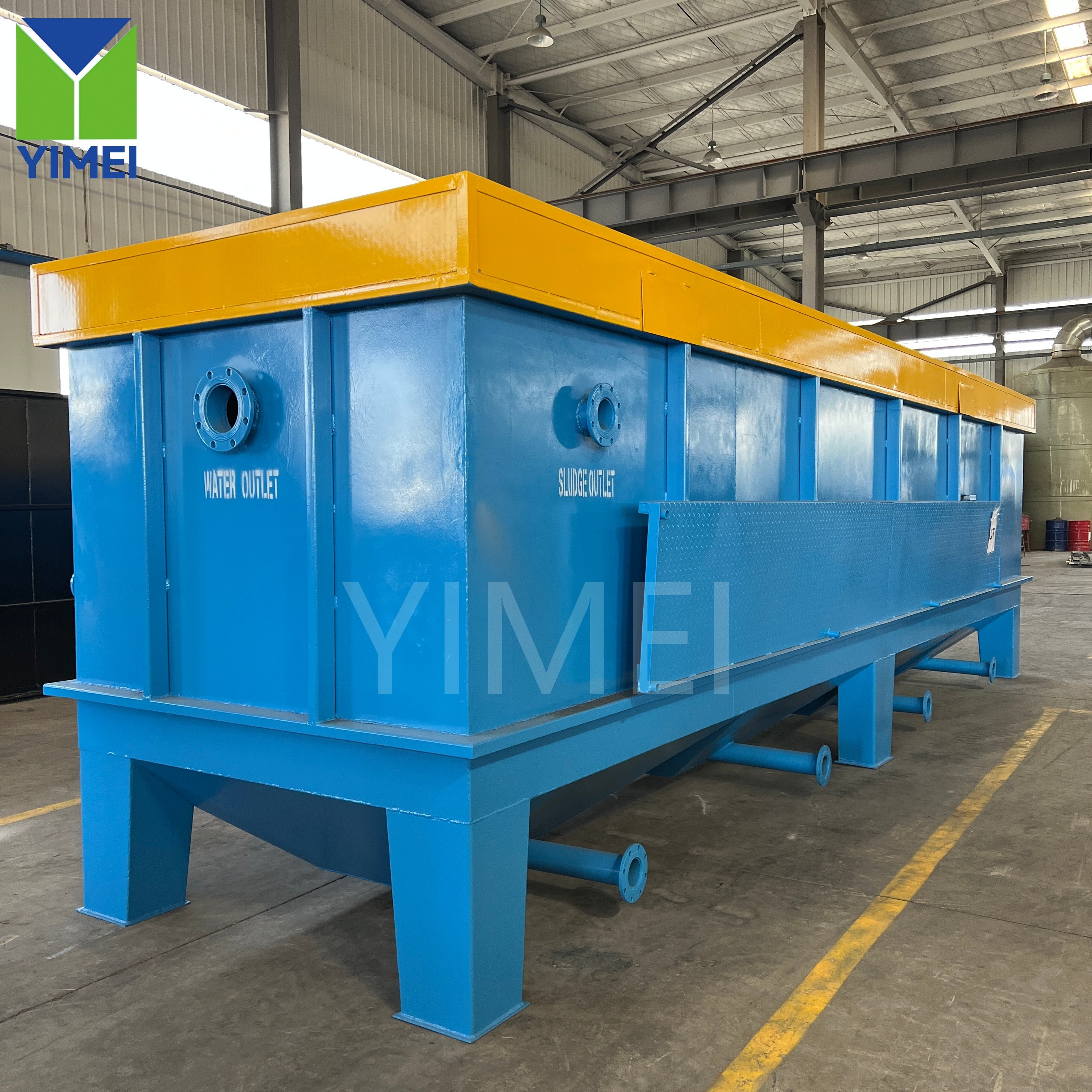 Qingdao Yimei Environmental Engineering Co., Ltd. sedimentation tank sewage treatment equipment to help Southeast Asia sustainable development