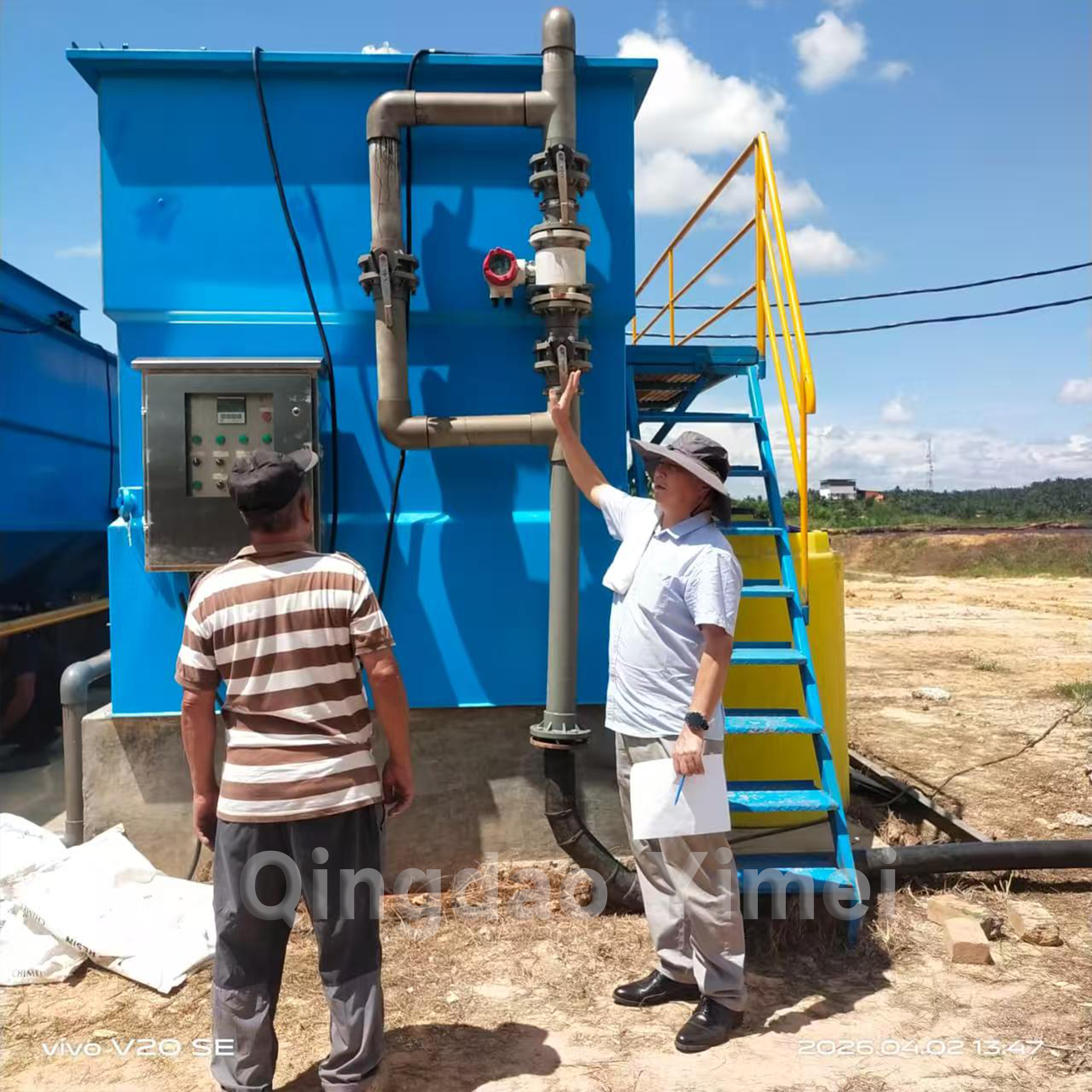 Containerized Wastewater Treatment Plant Commissioning Service in Malaysia