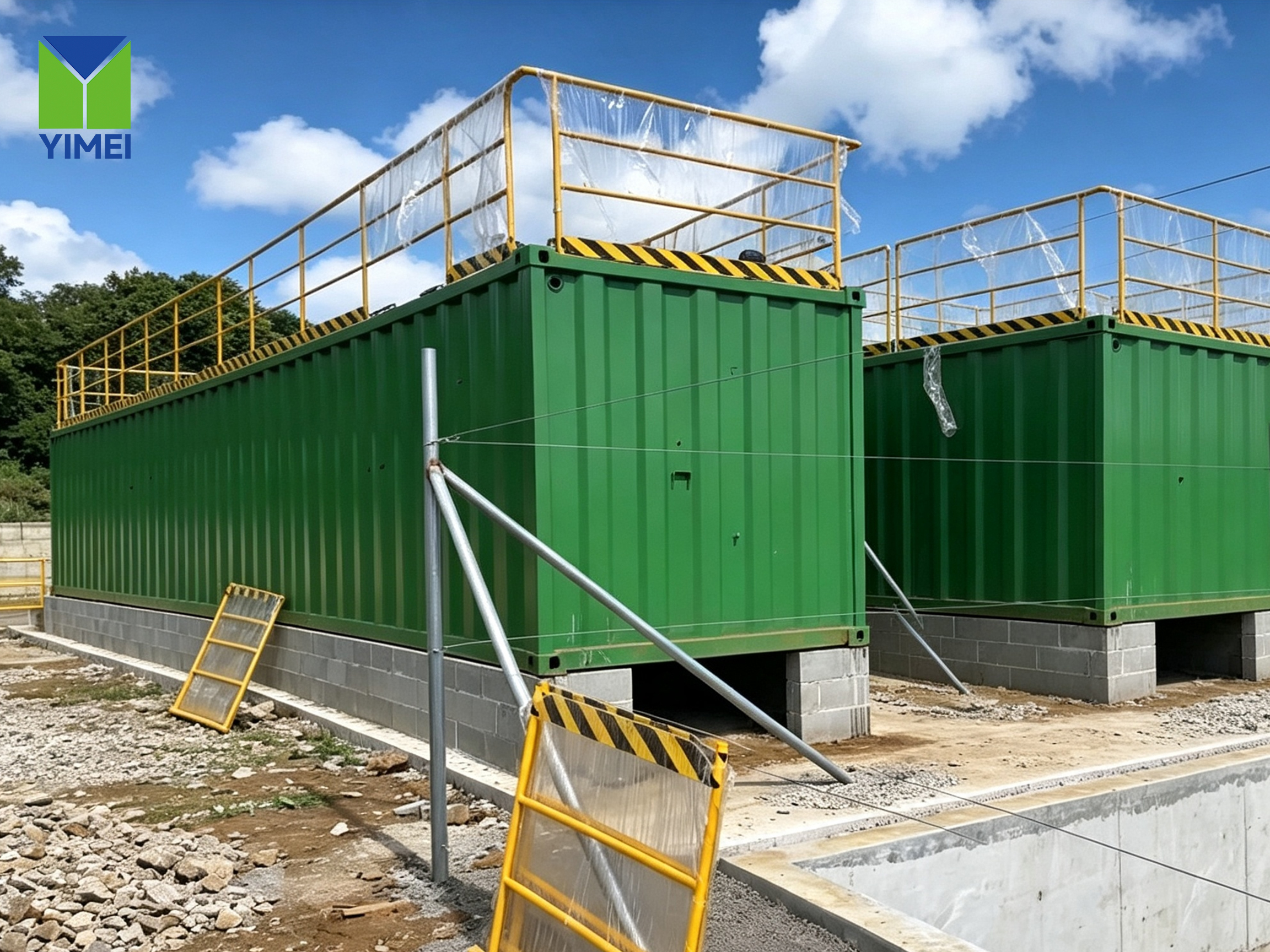 planta industrial de tratamento de águas residuais: soluções para tratamento de águas residuais com elevada DQO