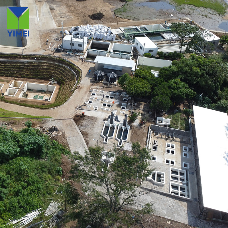 projet de traitement des eaux usées domestiques de 175 m³/jour au Salvador