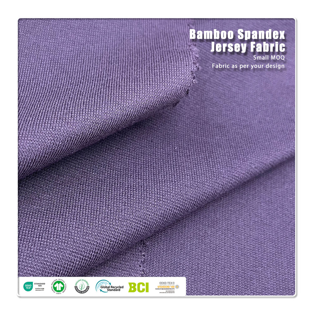 mélange slub lin-polyester de 180 g/m² – Tricot texturé et respirant pour hauts décontractés