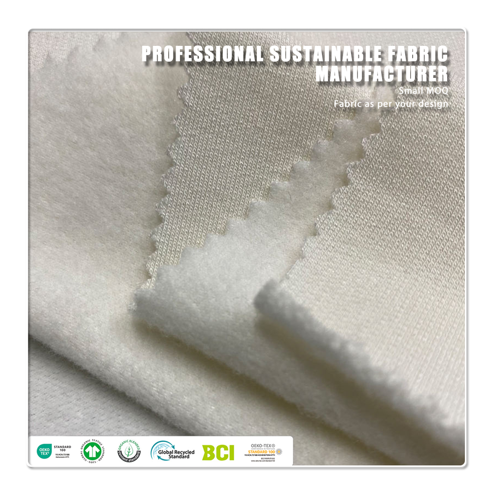 Sustainable Organic Bamboo Lyocell Jersey Fabric Anti-Bacteria Anti-Odor Stretch Wicking Features 200gsm for Apparel Baby Wear
