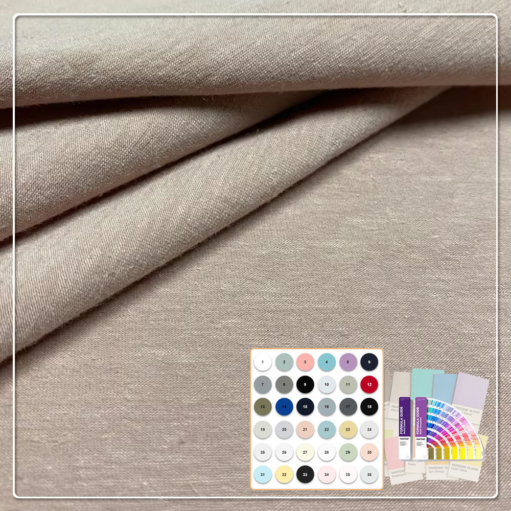 Organic Sustainable Knitted 67% Organic Cotton 28% Hemp 5% Spandex Single Jersey Fabric for Clothing