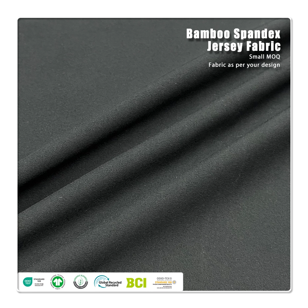 270gsm Polyester Rayon Spandex 2x2 Rib – Anti-Pill, Heavyweight Knit for Collars & Cuffs – Made to Order