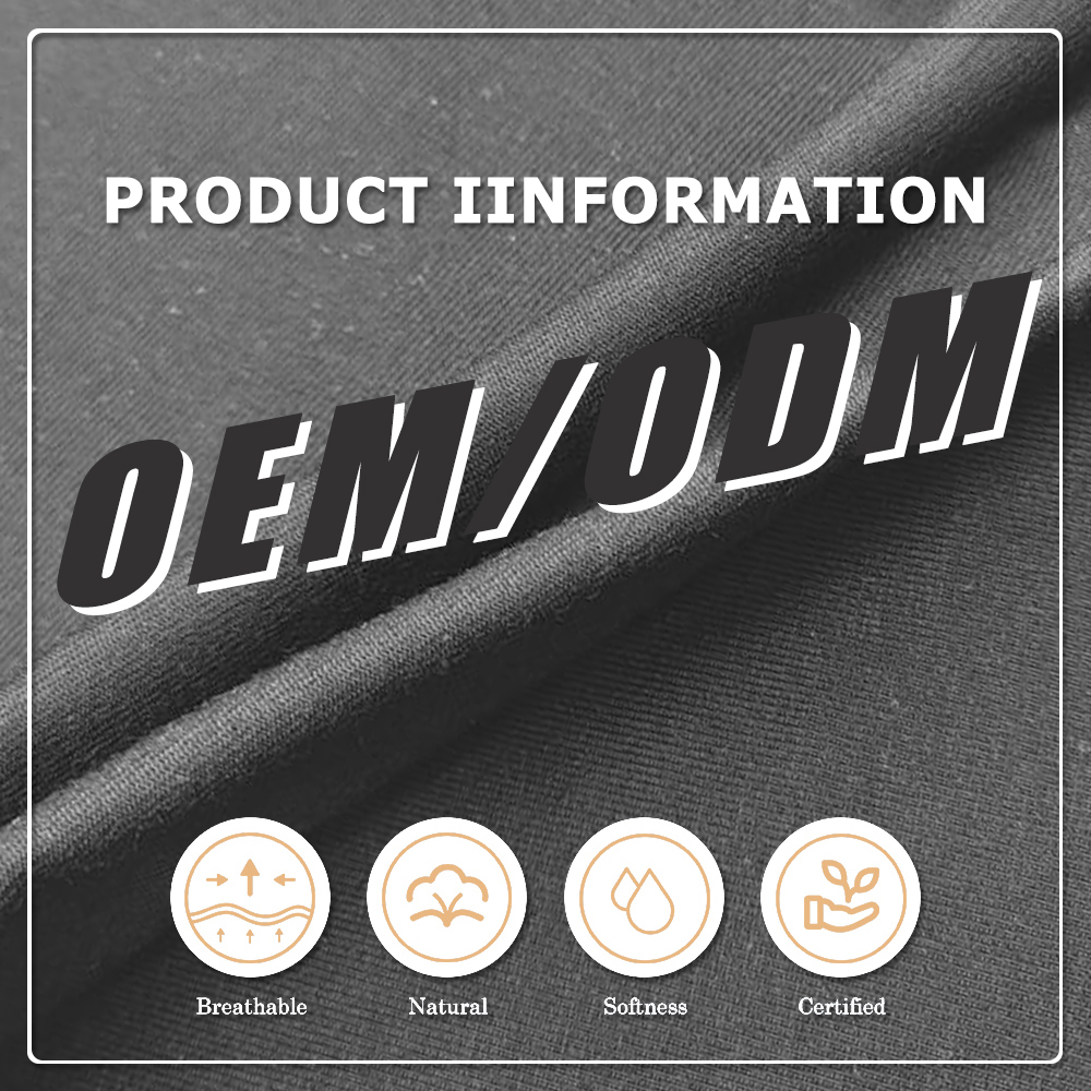 Functional 69% Bamboo 31% Sorona Blend Eco-Friendly Moisture-Absorbent Lightweight 190gsm Jersey Knit Fabric for Apparel