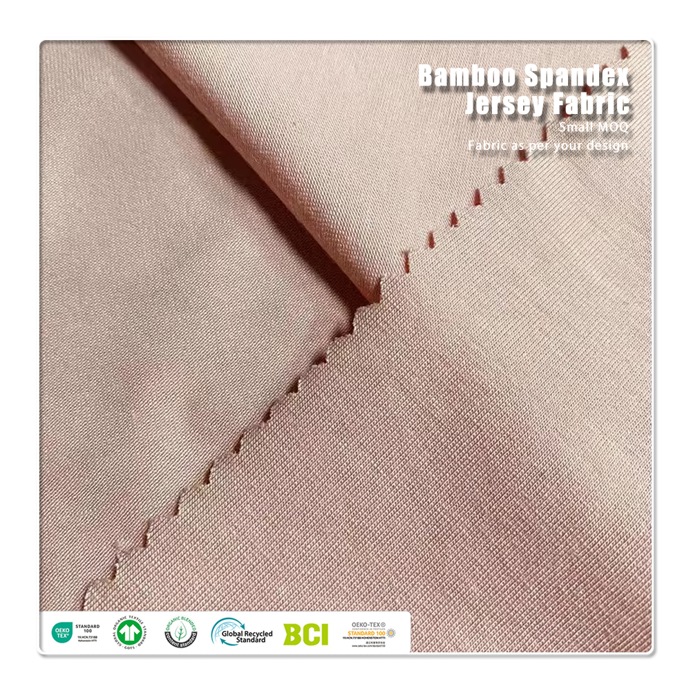 Heavyweight 400gsm Breathable Bamboo Organic Cotton Brushed French Terry Fabric for Sweatshirt
