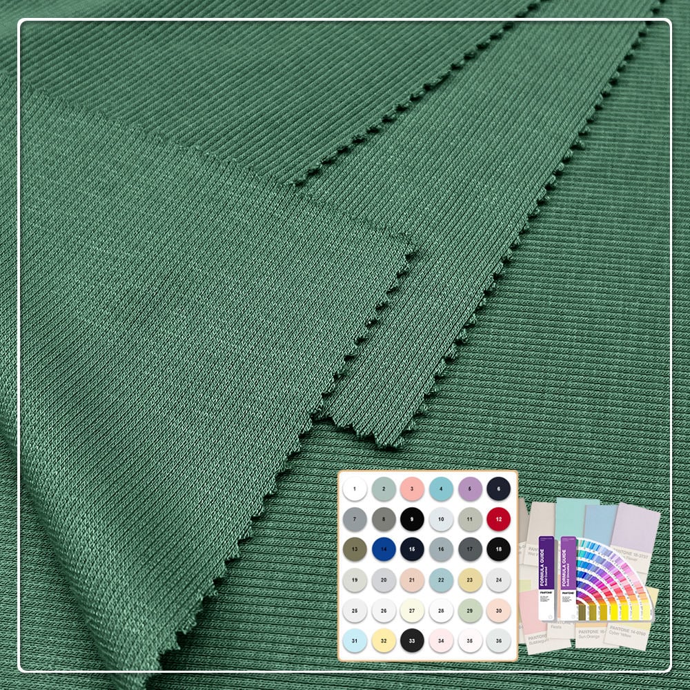 200g/m Cotton Spandex Jersey Fabric Wicking Breathable Plain Dyed Sportswear Swimwear Women Men Boys Girls 160CM Width
