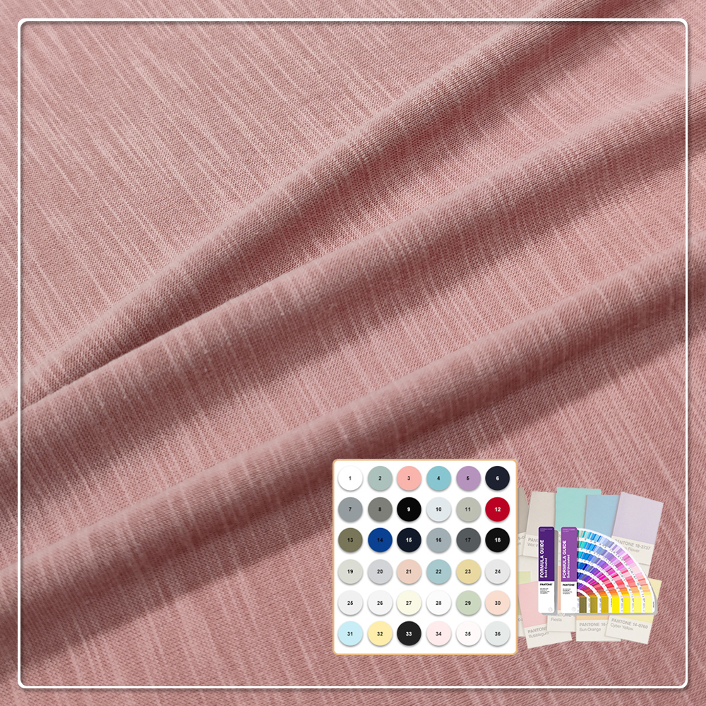Eco-Soft Modal-Polyester-Slub-Jersey: OEKO-TEX®-zertifiziert, feuchtigkeitsableitend, 4-Wege-Stretch für Premium-T-Shirts
