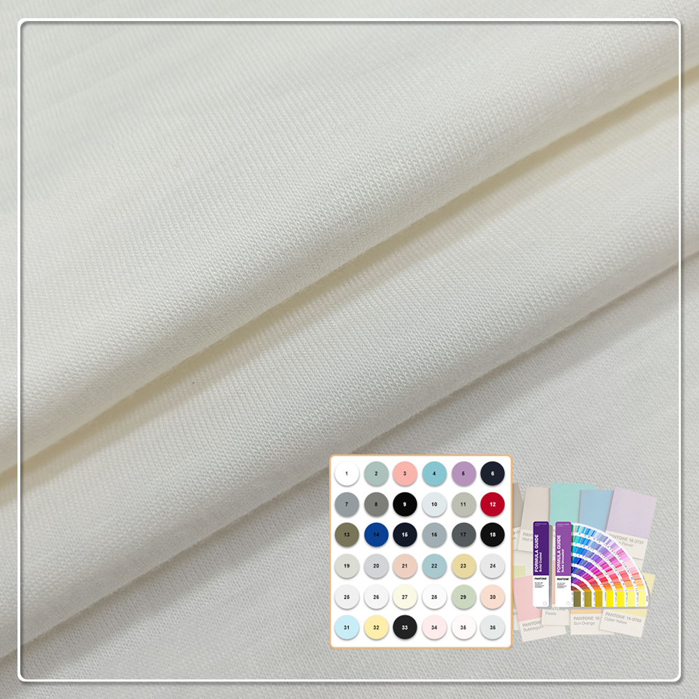 164gsm Ohyeah Jersey – 32S Cotton Modal Spandex, Eco-Friendly Soft Model OY-103 Fabric for Underwear