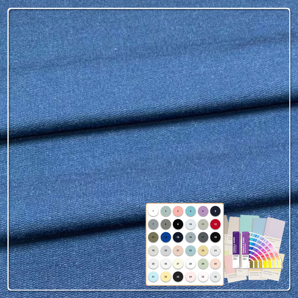 OEM/ODM Organic 60% Cotton 40% Recycled Polyester Shrink-Resistant Brushed Sueded Fleece Fabric Windproof Breathable 260 GSM