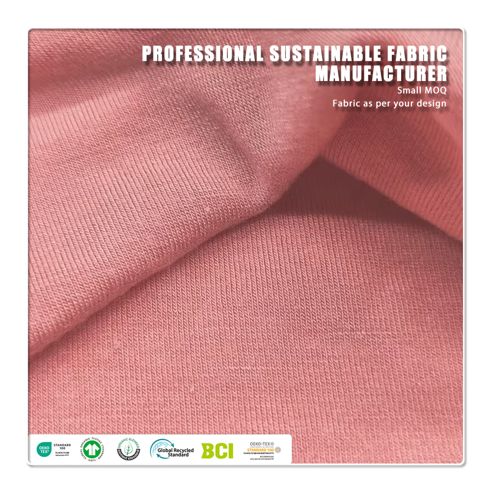 Jersey léger en polyester – Jersey simple tricot en polyester 100 %, teint en pièce, destiné aux vêtements pour filles