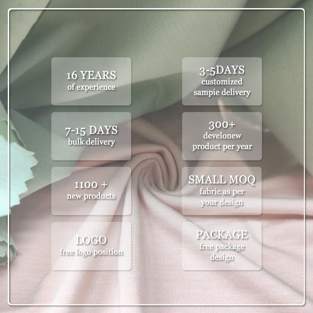 Breathable Eco-Friendly High Quality 90% Bamboo Lyocell 10% Spandex Plain Jersey Fabric for T-Shirts and Sleepwear
