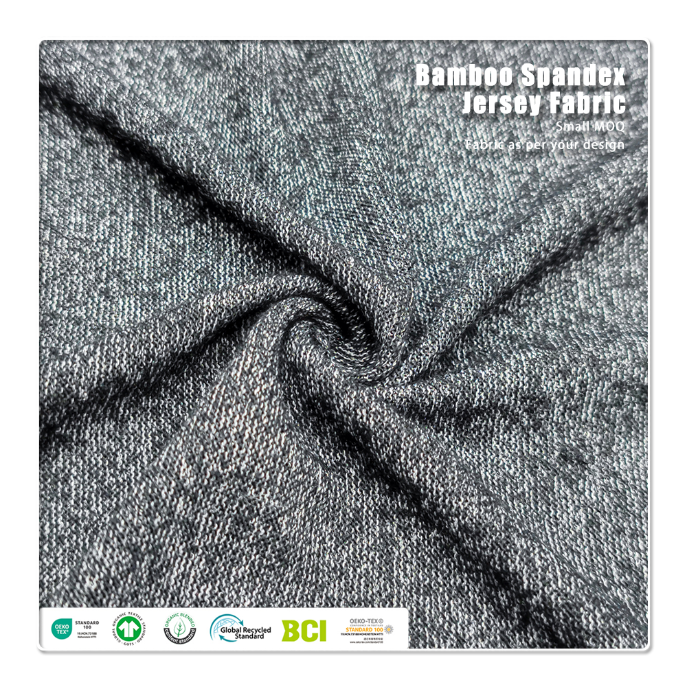 Eco-Friendly Recycled Polyester Single Jersey Weft Knit Fabric Breathable & Quick-Dry Waterproof Lightweight for Sports Apparel