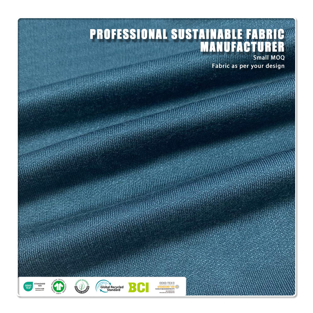 Oeko-Tex Standard 100 Soft and Comfortable PolyesterCotton Blend French Terry 200gsm Lightweight Fabric for Hoodie.webp