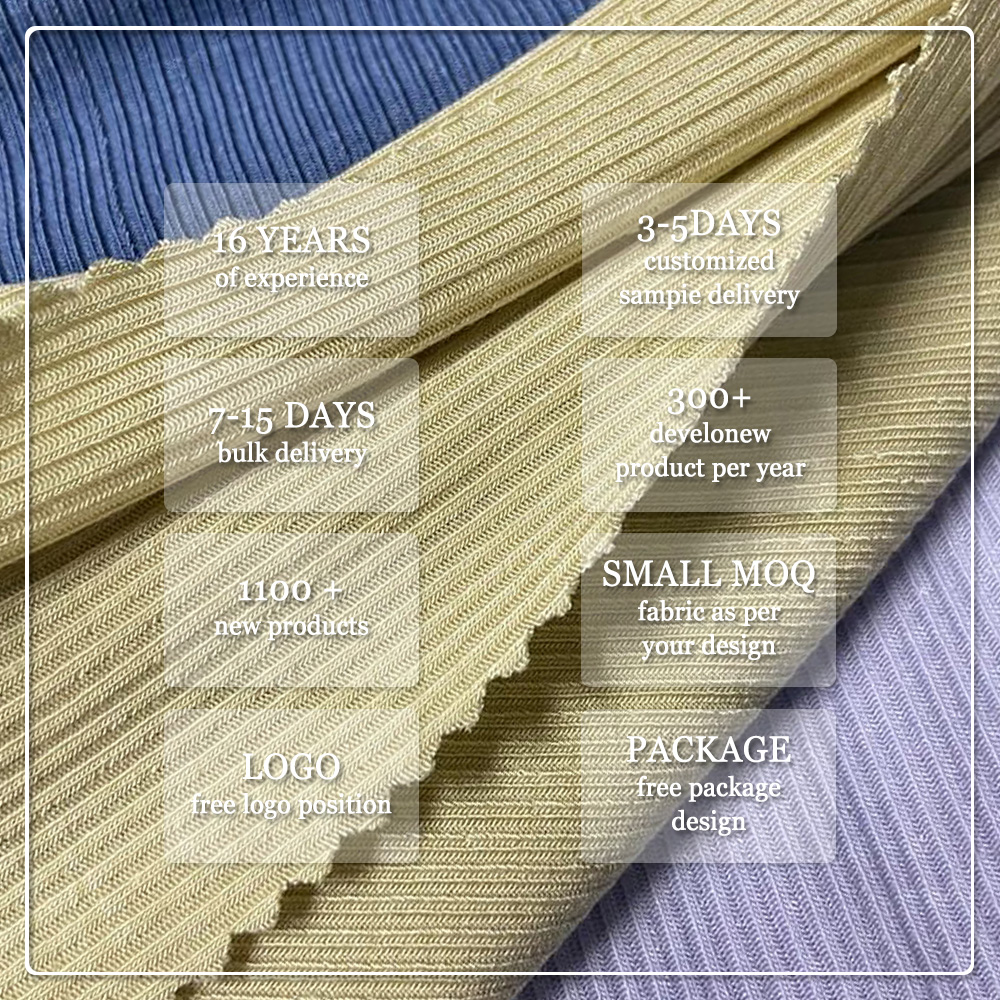 Tissu molletonné extensible 100 % modal biologique, écologique, doux et respirant, 210 g/m², poids moyen, côtes 2*2 pour t-shirts