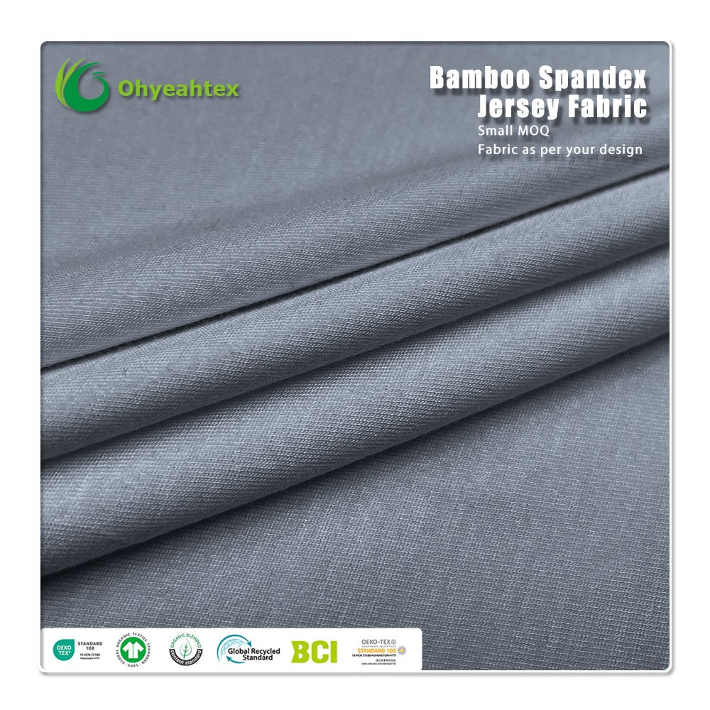 Baby-Safe French Terry – 71% Bamboo Lyocell 24% Chitosan, Antibacterial & Eco-Friendly Fabric for Toddler Apparel – OEM/ODM