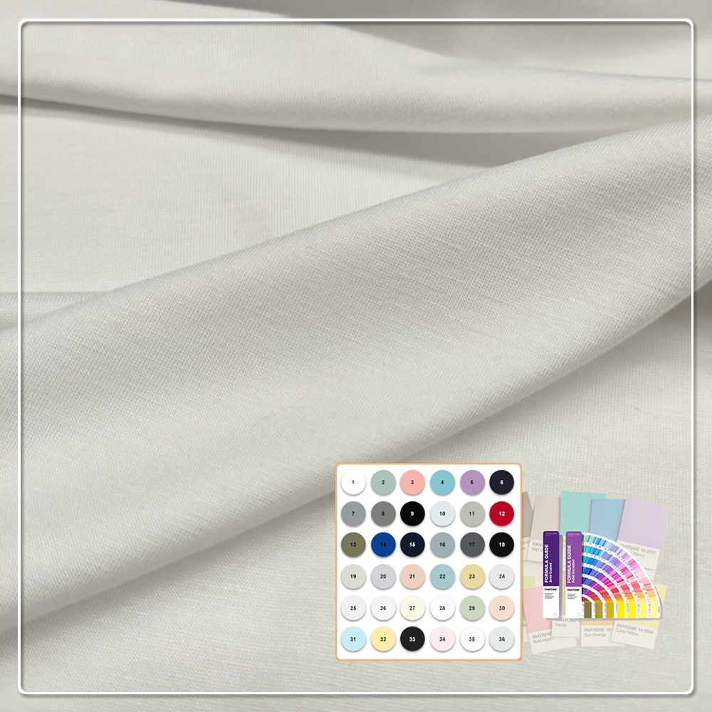 Vải dệt kim jersey đơn bằng 100% sợi Modal, mềm mại và thoáng khí, 200GSM – thân thiện với môi trường, chống xù lông – dùng cho trang phục trẻ sơ sinh, trẻ em, phụ nữ và nam giới