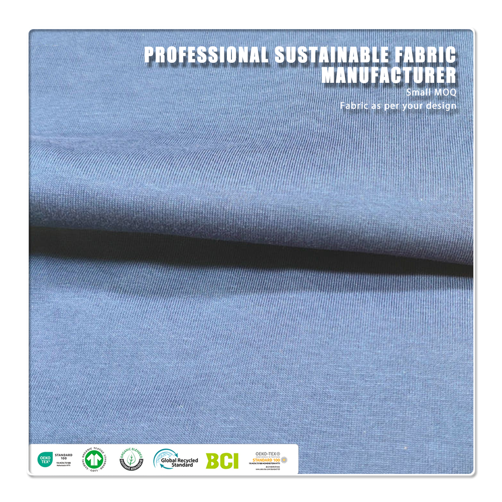 200gsm Soybean Fiber Organic Cotton Jersey – GOTS Certified, Eco-Friendly, Breathable & Quick-Dry for Baby & Kids