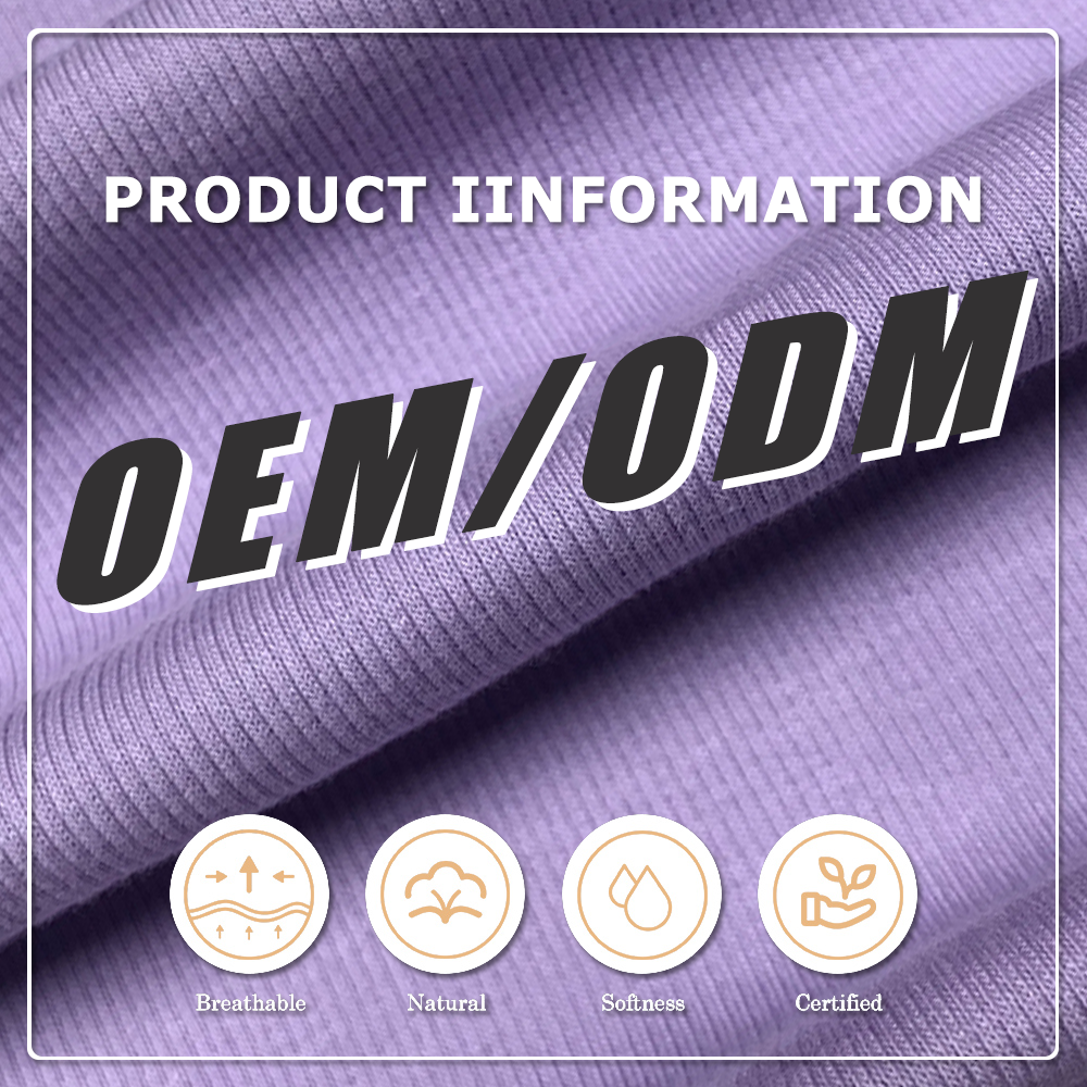 OEKO-TEX Certified 270gsm Combed Cotton Rib Fabric – Breathable, Anti-Bacterial & Anti-Odor for Hoodie Cuffs (3).webp