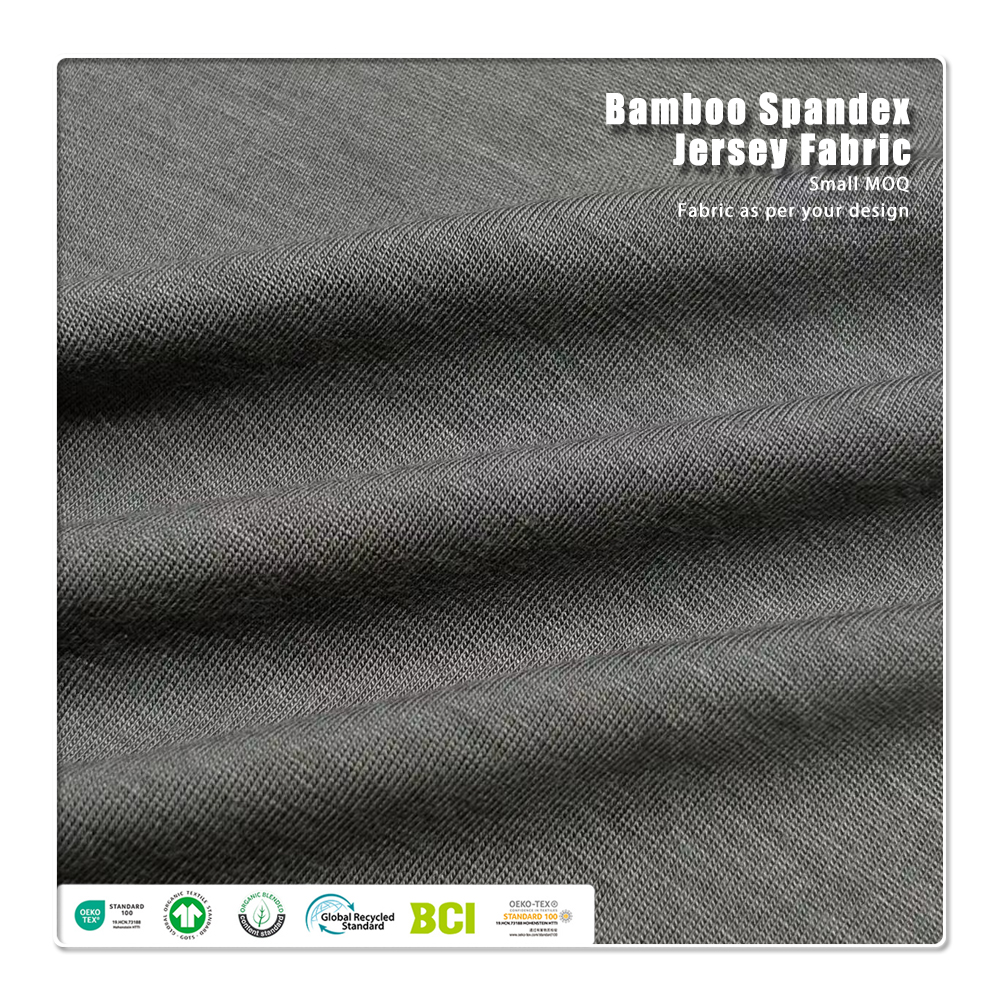 Professional Grade 290gsm Bamboo Blend Jersey – Eco-Friendly Stretch Fabric Engineered for Equestrian Apparel & Yoga Wear Demands