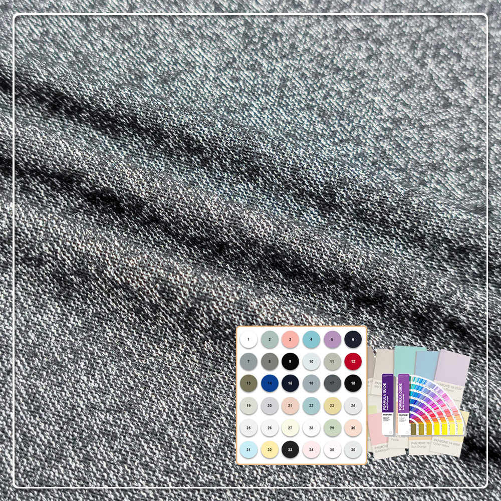 Eco-Friendly Recycled Polyester Single Jersey Weft Knit Fabric Breathable & Quick-Dry Waterproof Lightweight for Sports Apparel