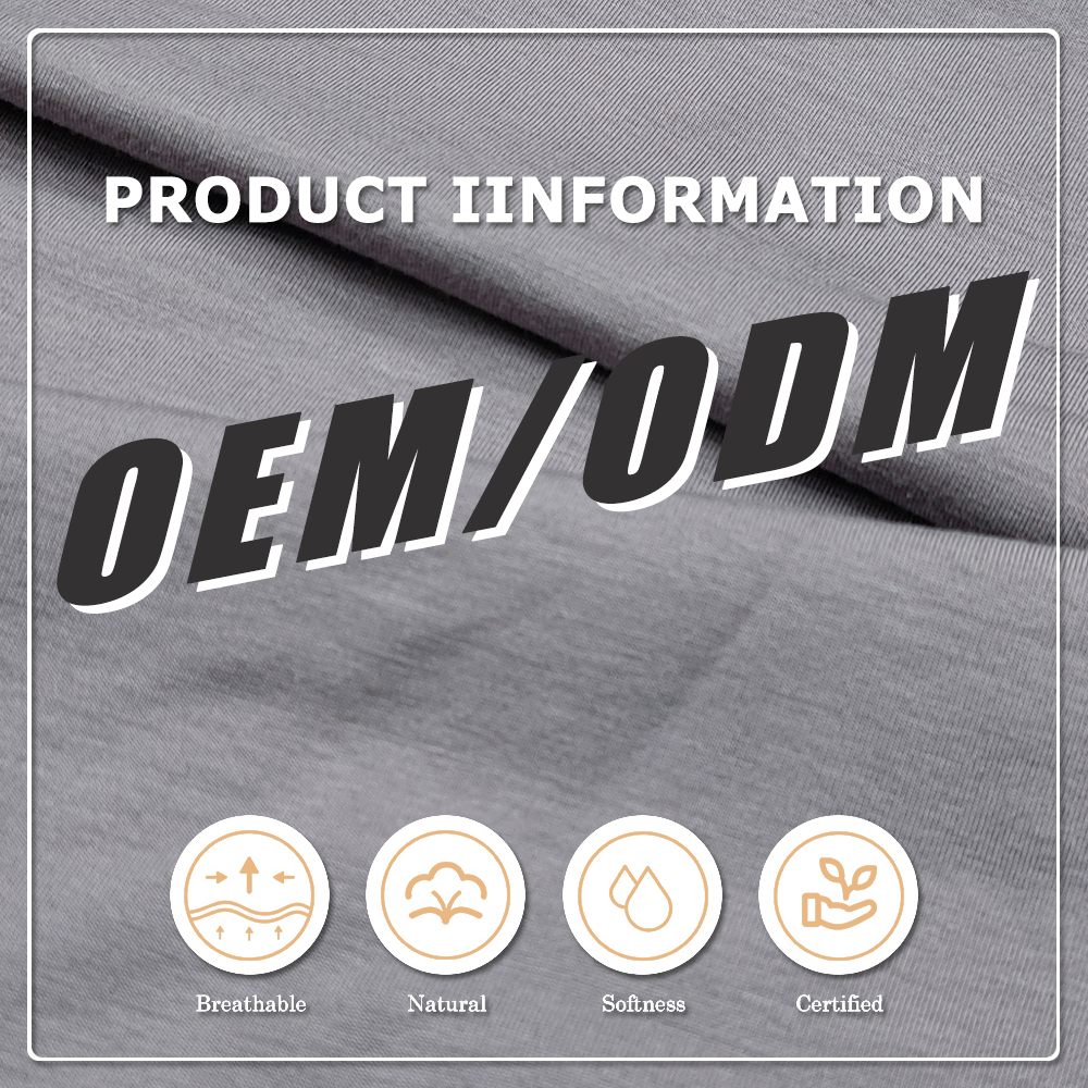 Sustainable Knitted 95% Cotton 5% Spandex Jersey Fabric Moisture-Absorbent Breathable Lightweight 170GSM for Sweatshirt