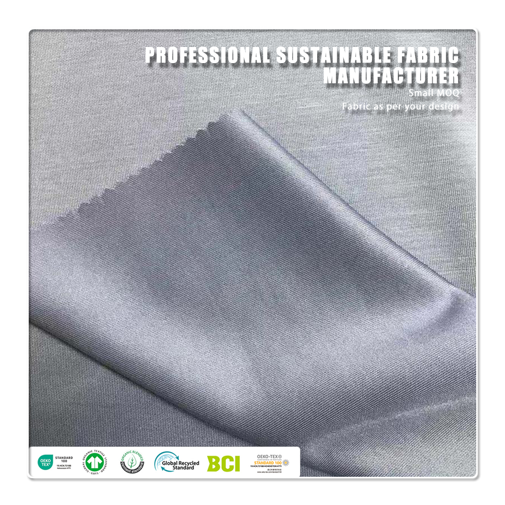 Oeko-Tex 100 Custom 100% Polyester Anti-Pill Double Faced Eco-Friendly Stretch Wicking Moisture-Absorbent Scuba Fabric for Baby