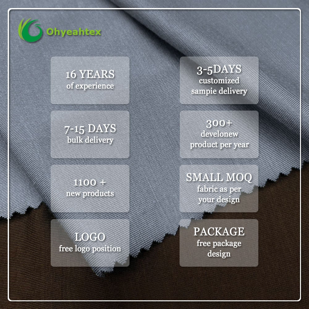 Baby-Safe French Terry – 71% Bamboo Lyocell 24% Chitosan, Antibacterial & Eco-Friendly Fabric for Toddler Apparel – OEM/ODM