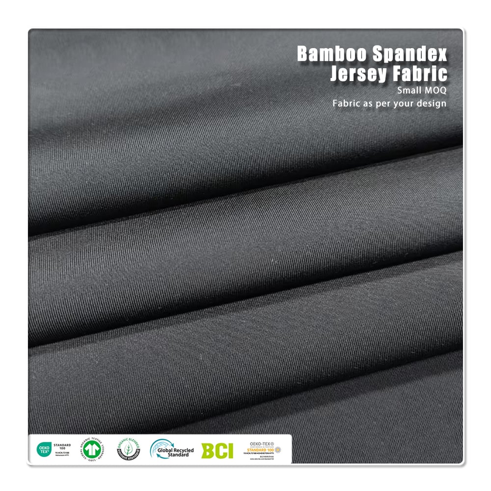 200gsm Bamboo Lyocell Chitosan Jersey – 70% Bamboo 23% Chitosan 7% Spandex, Skin-Safe for Underwear