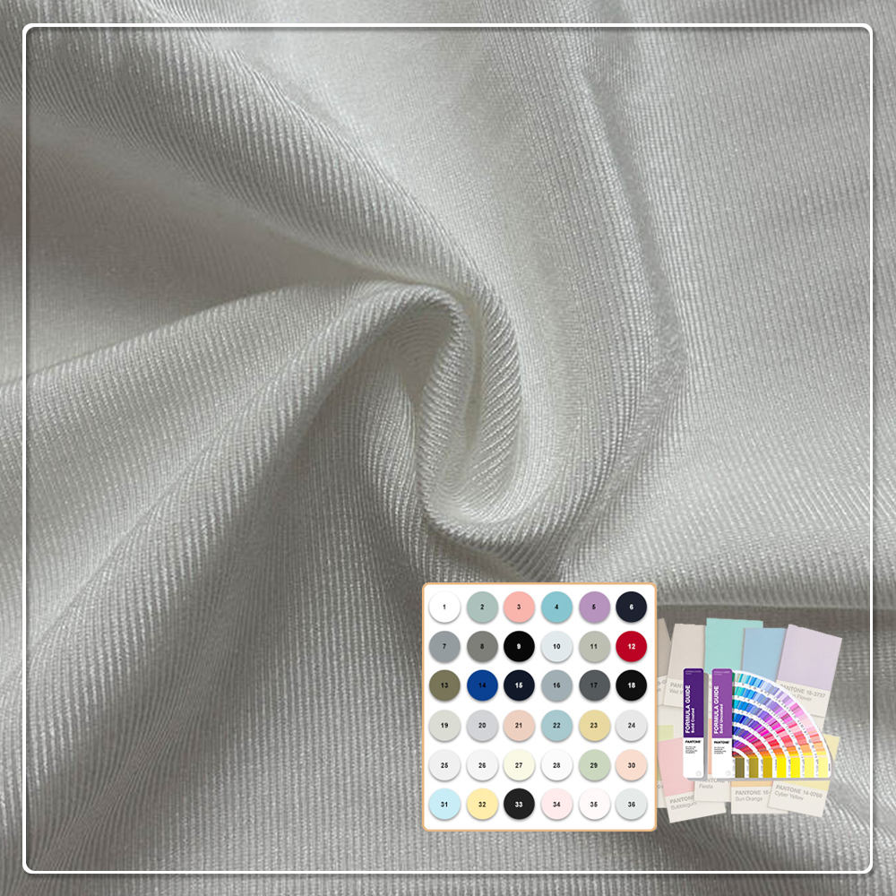Quick-Dry Eco-Friendly Stretch Polyester Knitted Fabric with Spandex Moisture-Wicking & Wrinkle-Resistant for Apparel Activewear