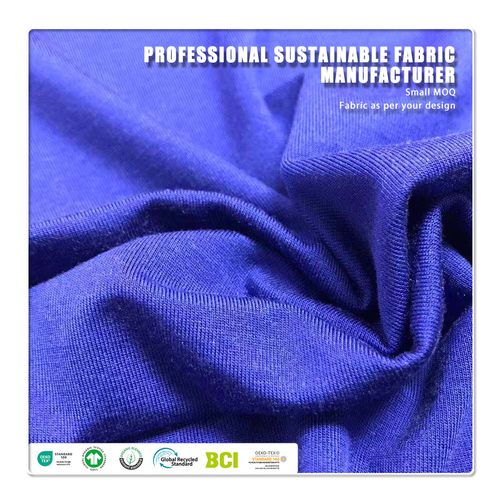 Skin-Friendly Eco-Friendly Breathable Moisture-Absorbent Lightweight Cotton Spandex Ice-Cold Single Jersey Knitted Fabric.webp