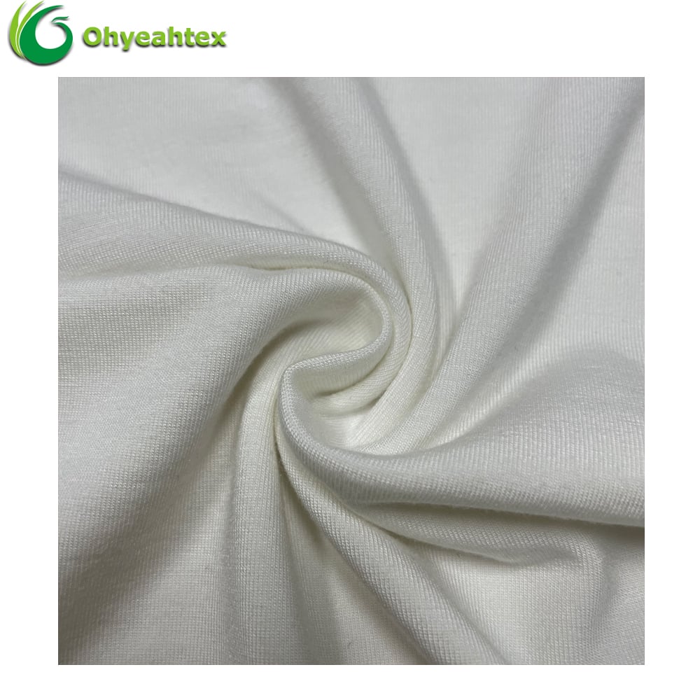 Quick-dry Breathable Wrinkle Resistant Eco-Friendly Stretch Modal/Cotton Fabric for Shirt Medium Weight