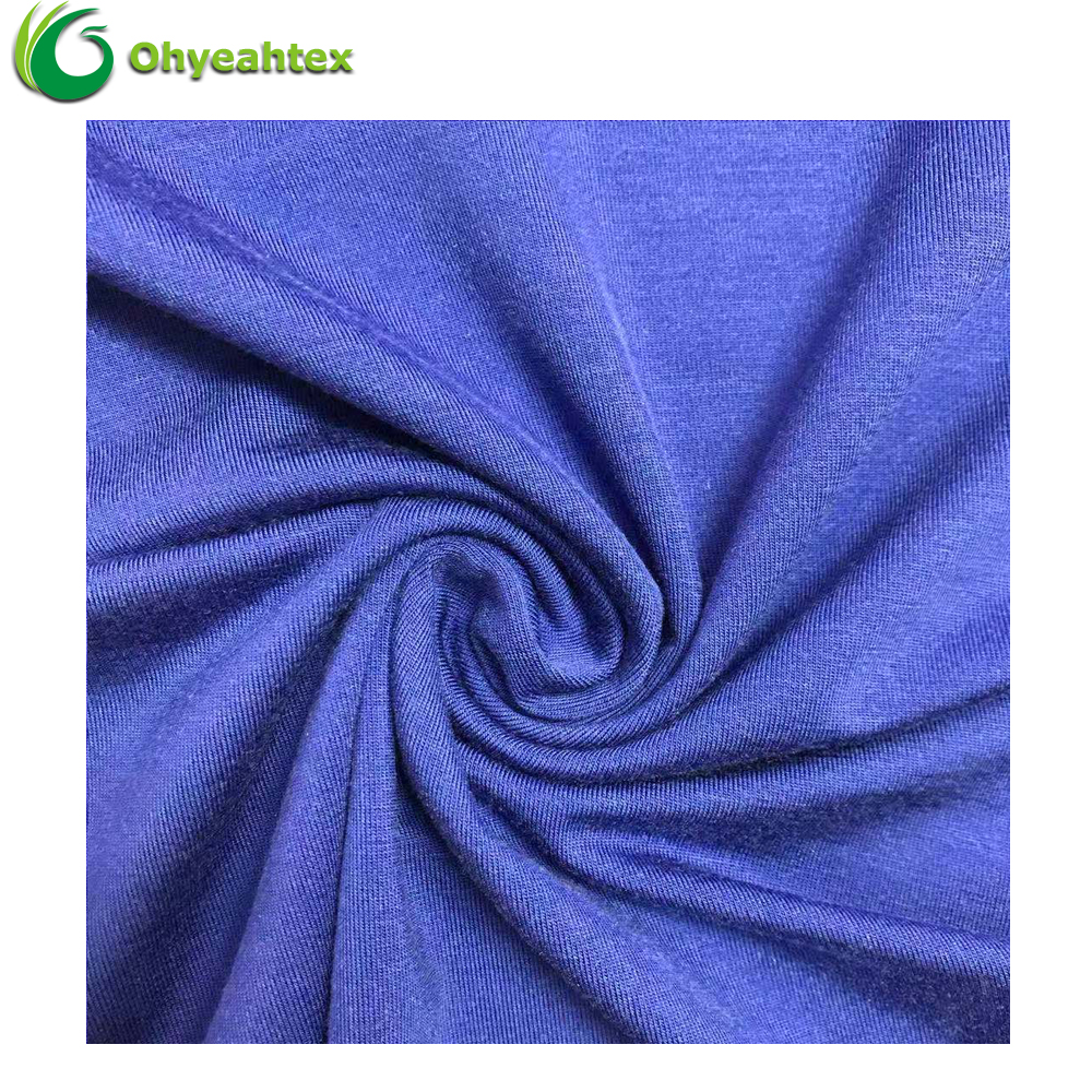 Knitted Single Jersey Bed Sheet Fabric – 50% Milk Protein 50% Lyocell, Skin-Friendly Eco-Friendly Ingredients for Sleepwear & Bedding