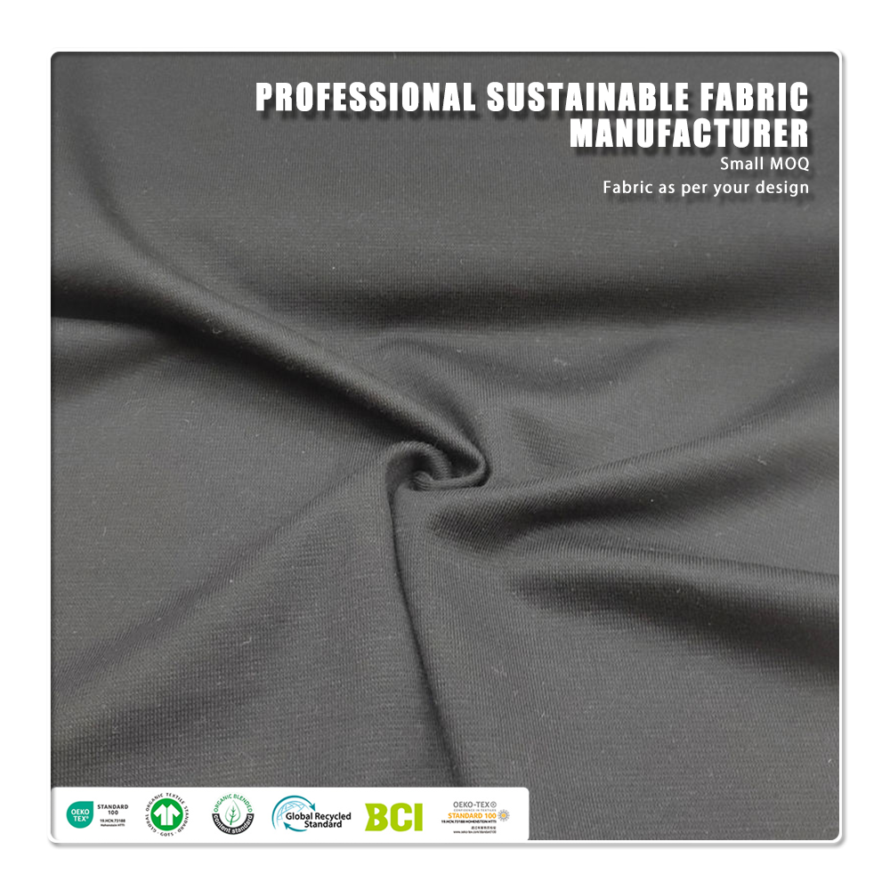 Skin-Friendly Anti-Bacteria Moisture-Absorbent 67 Bamboo 28 Organic Cotton 5 Spandex 11 Rib Fabric for Baby & Kids Clothing.webp