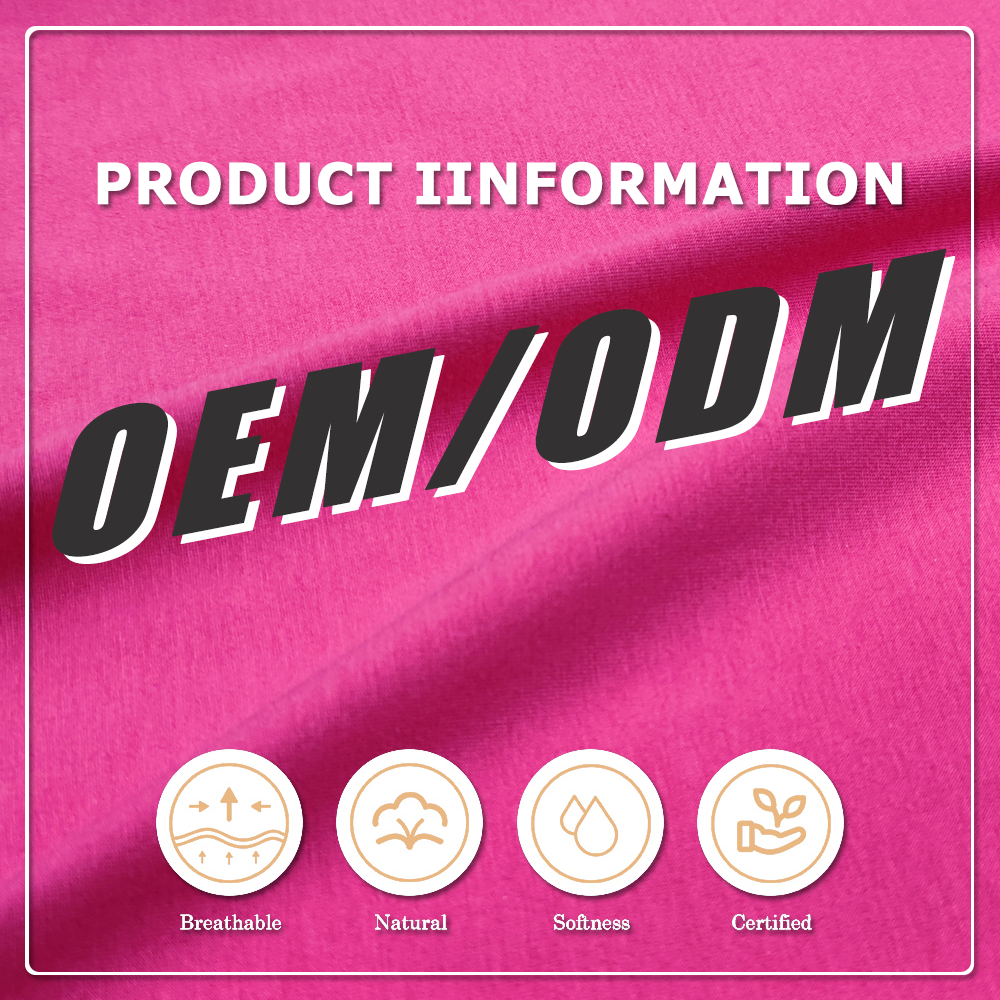 Extra mjuk 92/8 bomull-spandex jersey med OEKO-TEX® för daglig komfort