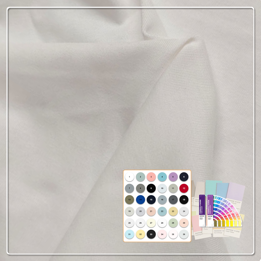 Soft 63% Organic Cotton 37% Sorona Eco-Friendly Stretch Knitted Fabric for Sportswear Underwear Breathable Anti-Bacterial