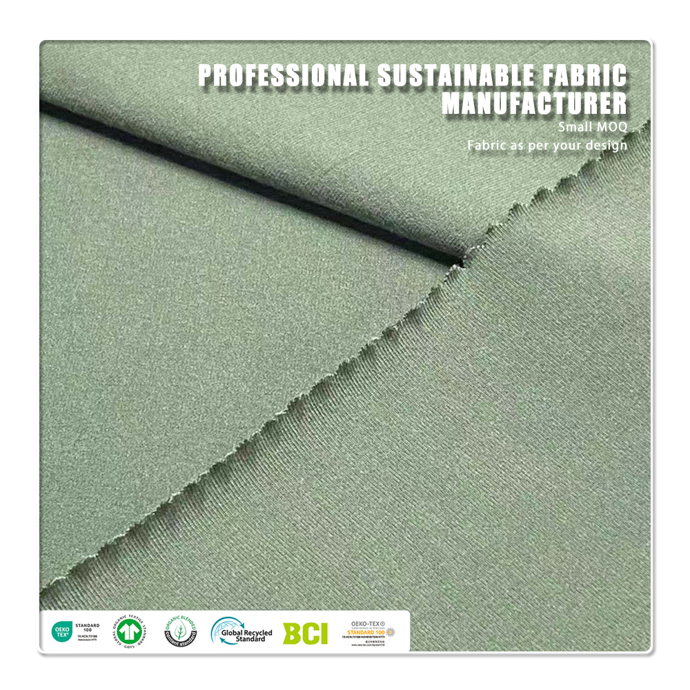 Absorbent Organic 4-Way Stretch Thick Bamboo Spandex Knitted Fabric Anti-Bacteria Eco-Friendly Breathable 420gsm for Sportswear (1).webp