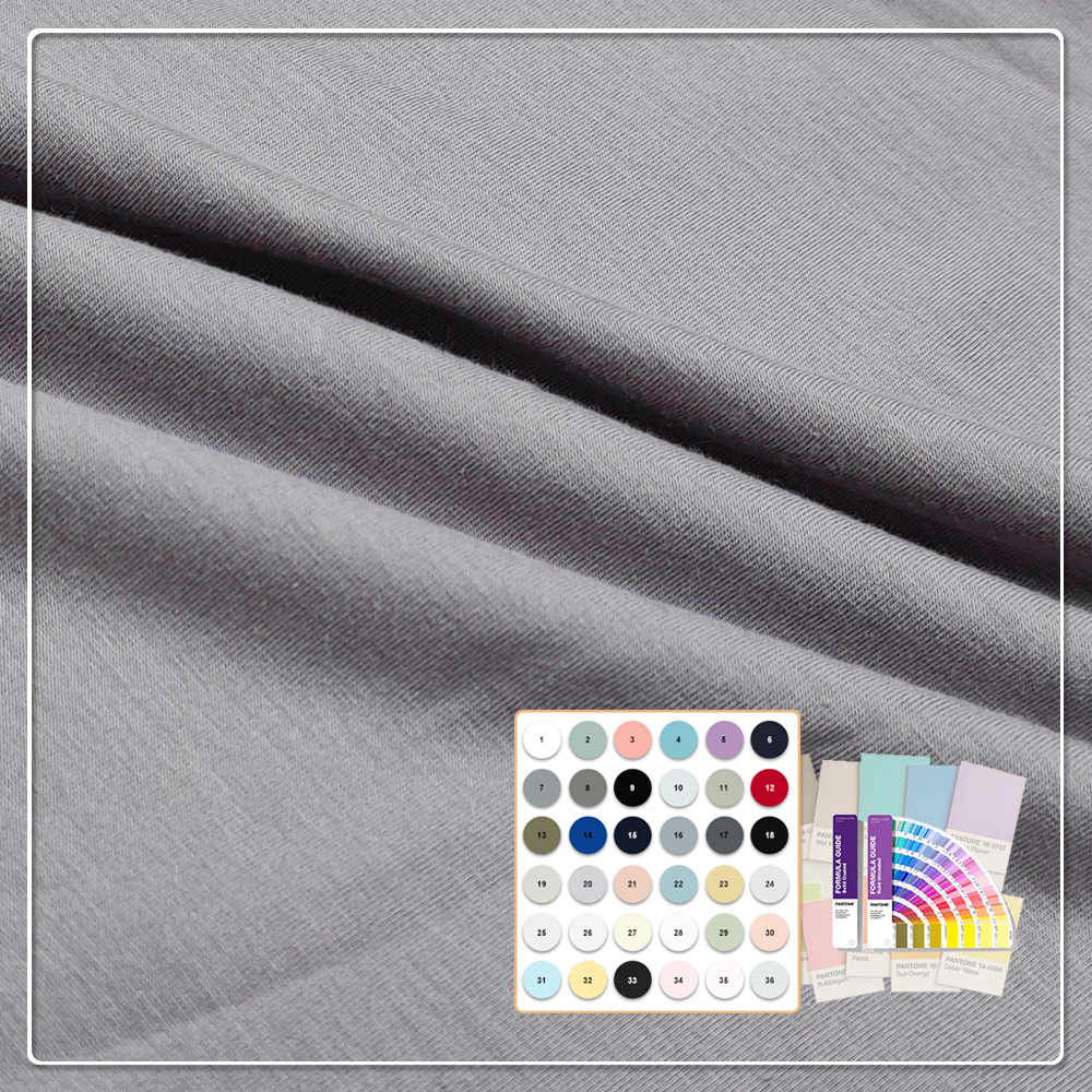 All-Season Baby Jersey – 60% Cotton 40% Modal, Breathable, Stretchy & Heat-Retaining Eco Fabric for Little Ones