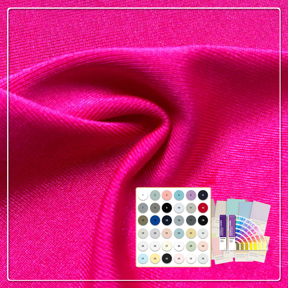 Soft OEKO-TEX Standard Stretch Fabric 87% Polyester 13% Spandex Breathable Quick-Dry Lightweight Underwear